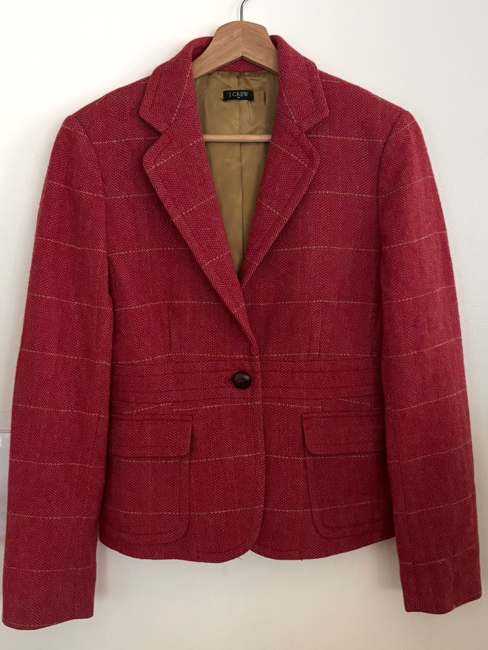 vintage J.Crew wool riding blazer equestrian size small
